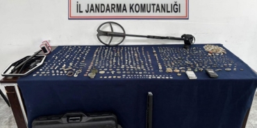 Tekirdağ'da 1014 tarihi sikke ve obje ele geçirildi