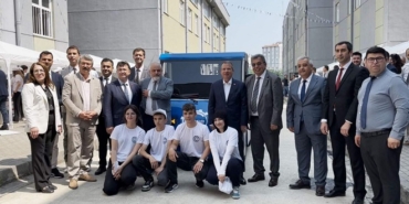 Tekirdağ'da lise öğrencileri, yerli imkanlarla elektrikli kam