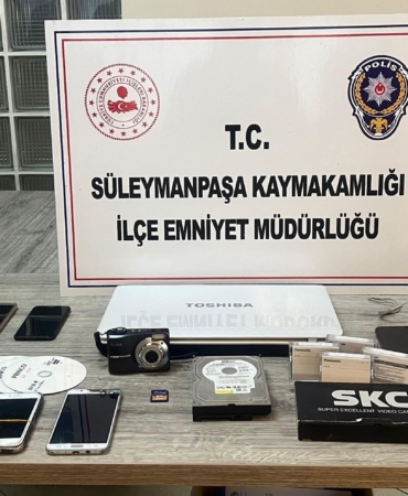 Tekirdağ’da şantaj şüphelilerine operasyon: 4 tutuklama