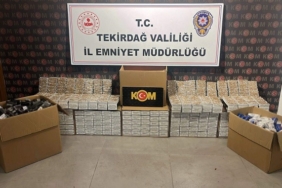 Tekirdağ'da sigara kaçakçılığı operasyonunda 5 gözaltı
