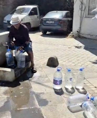 Tekirdağ’da sularının 1 haftadır akmadığını söyleyen