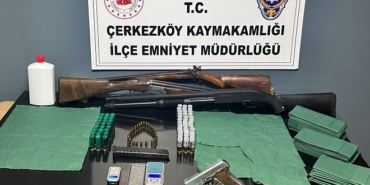 Çerkezköy ve Kapaklı’da uyuşturucu operasyonu; 2 gözaltı