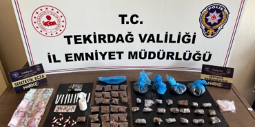 Çorlu'da 'torbacı' operasyonunda 3 tutuklama