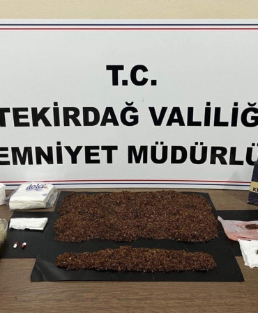 Çorlu'da uyuşturucu operasyonunda 3 tutuklama