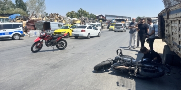Edirne’de motosikletler çarpıştı; 2 yaralı