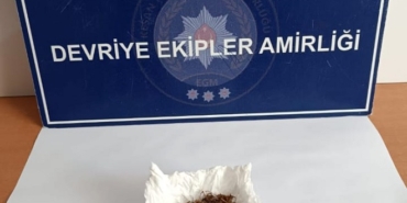 Edirne’de üzerinde uyuşturucuyla yakalanan şüpheli gözalt