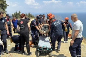 Kayıp olarak aranırken uçurumda yaralı bulundu