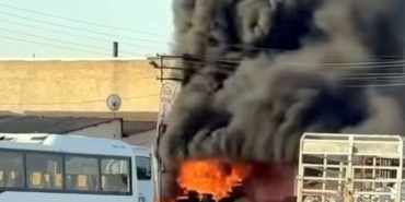 Kırklareli’de oto lastikçide yangın