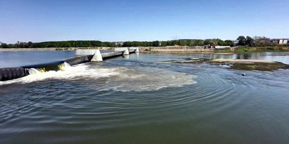 Meriç Nehri Elektrik Santrali'ndeki suyun tamamı nehre bırak.