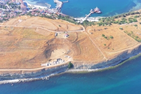 Perinthos Antik Kenti'nde ortaya çıkarılan tiyatronun, dört