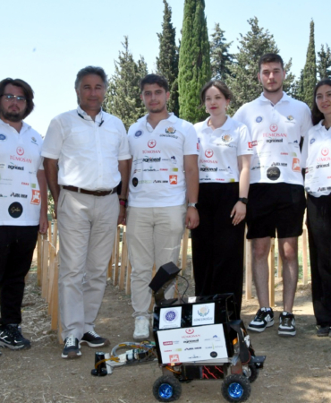 Üniversite öğrencilerinin geliştirdiği ‘Tarımın Kartal.