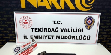 Tekirdağ’da 1 milyon 150 bin lira değerinde 650 gram uyuştu