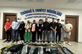 Tekirdağ'da 8 kaçak göçmen yakalandı, 2 organizatör tutukl
