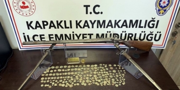 Tekirdağ’da çok sayıda tarihi eser ele geçirildi