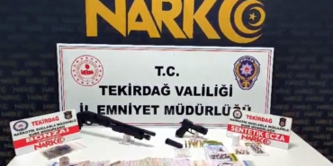Tekirdağ'da uyuşturucu operasyonu; 10 tutuklama