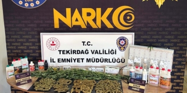 Tekirdağ’da uyuşturucu operasyonu: 2 gözaltı