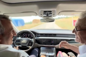 Vali Sezer,  köy yolunu ‘Lütfü amca’ ile test etti