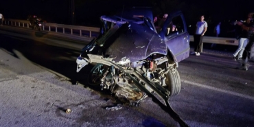 Edirne'de otomobille hafif ticari araç çarpıştı; 5 yaralı