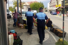 Keşan’da kaldırım işgallerine karşı denetimler arttırı