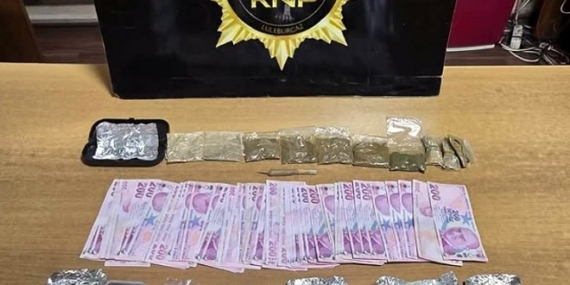 Kırklareli’de 127,64 gram uyuşturucu ele geçirildi, 2 şüp