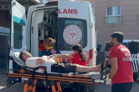 Tartıştığı kocasını bıçakla yaraladı