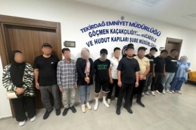 Tekirdağ'da 19 kaçak göçmen yakalandı