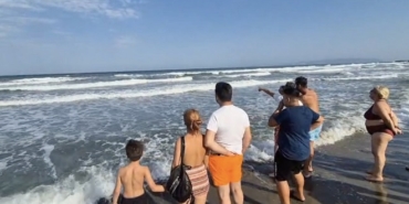 Tekirdağ’da denizde 2 kişi boğulma tehlikesi geçirdi, 1 ki