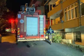 Tekirdağ’da yemeğin ocakta unutulmasıyla çıkan yangın, k
