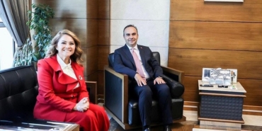 Başkan Topak, Bakan Kacır'ı ziyaret etti
