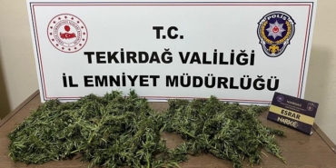 Çorlu'da uyuşturucu operasyonunda 2 tutuklama