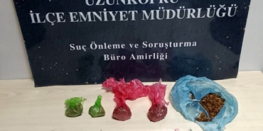 Edirne’deki uyuşturucu operasyonunda 1 tutuklama