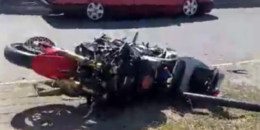 Tamir ettiği motosikletin test sürüşünde yaralandı