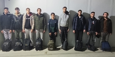 Edirne'de 9 kaçak göçmen yakalandı