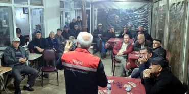 Edirne’de çiftçilere gece eğitimi verildi
