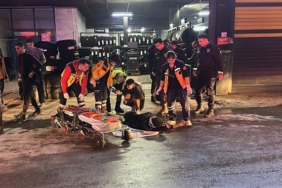 Edirne’de ‘dur’ ihtarına uymayan motosikletli, polis arac