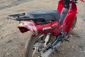 Ehliyetsiz ve plakasız motosiklet sürücüsüne 48 bin lira ce