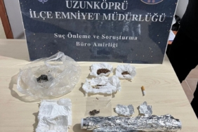 Evinde uyuşturucu ele geçirilen şüpheliye gözaltı
