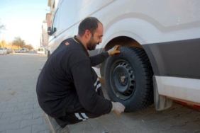Kırklareli’de lastikçilerde ‘kış lastiği’ yoğunluğu