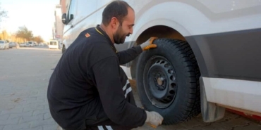Kırklareli’de lastikçilerde ‘kış lastiği’ yoğunluğu