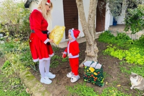 Tekirdağ'da çocukların 'Noel ablası' 100 çocuğa hediye da