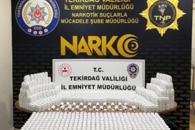 Tekirdağ'da 81 bin 700 hapla yakalanan 'torbacı' tutuklandı