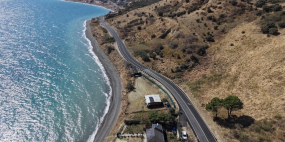 Tekirdağ'da Uçmakdere-Şarköy kara yolu etap etap yenileniyo
